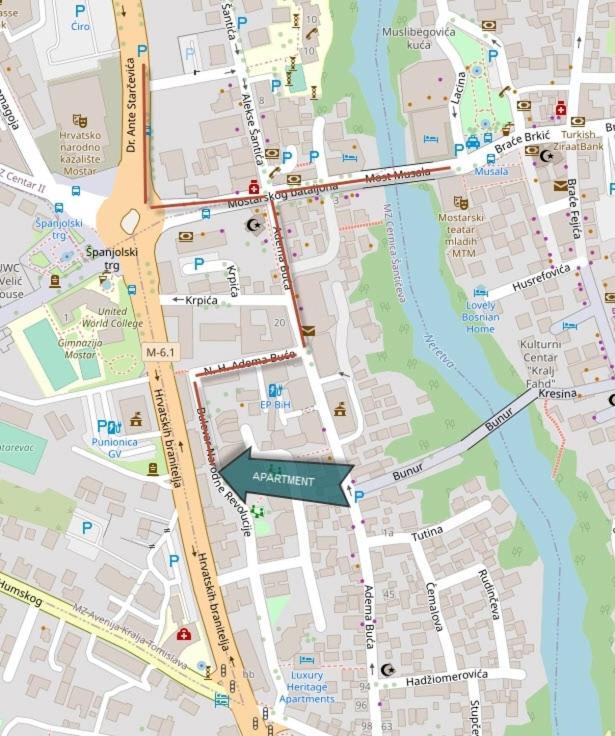 Ponte Paradiso Apartment Mostar Ngoại thất bức ảnh